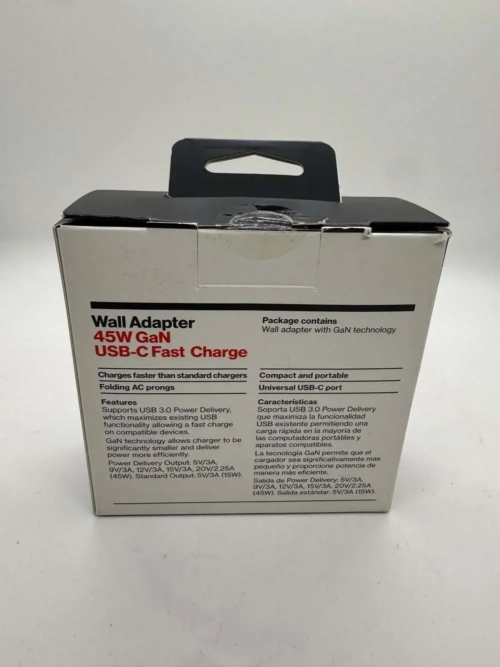 Verizon Wall Adapter 45W GaN USB-C Fast Charge